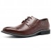 Men Comfortable Genuine Leather Brogue Style Business Formal Shoes