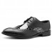 Large Size Men Brogue Style Pattern Leather Pointed Toe Business Formal Shoes