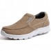 Large Size Comfy Cloth Light Weight Casual Slip On Sneakers for Men