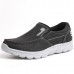 Large Size Comfy Cloth Light Weight Casual Slip On Sneakers for Men