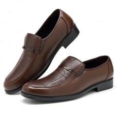 Men Casual Soft Leather Business Shoes Comfortable Formal Shoes