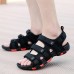 Men Comfy Breathable Adjustable Band Hook Loop Sandals