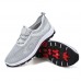 Men Leisure Sports Mesh Breathable Lace up Sneakers