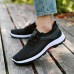 Men Leisure Sports Mesh Breathable Lace up Sneakers