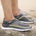 Men Lightweight Breathable Hook Loop Mesh Sneakers Outdoor Shoes