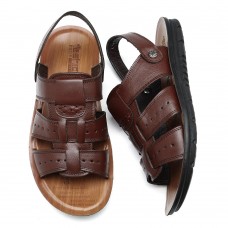 Summer Beach Sandals Slippers Men Comfy Sole Genuine Leather Sandals