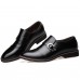 Men Soft Slip On Business Shoes Men Leather Formal Shoes