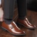 Men Soft Slip On Business Shoes Men Leather Formal Shoes