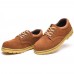 Men Breathable Suede Leather Sneakers Anti Collision Toe Outdoor Working Shoes