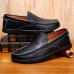 Men Casual Soft Microfiber Leather Oxfords Shoes