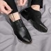 Men Comfy Lace Up Leather Business Shoes Leather Formal Shoes