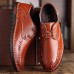 Men Comfortable Casual Best Feeling Leather Flats