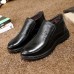 Winter Warm Fur Men Business Formal Ankle Boots