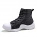 Men Casual Soft Fashion Line Stitching Ankle Boots