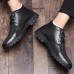 Men Casual Daily Warm Plush Lining Ankle Boots